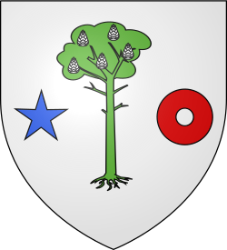 Blason ville fr Lons 64